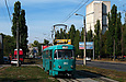 Tatra-T3SU #3063 20-го маршрута на улице Клочковской в районе улицы Тобольской