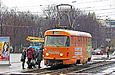 Tatra-T3SU #3063 6-го маршрута на Пролетарской площади