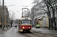 Tatra-T3SU #3063 12-го маршрута на улице Большой Панасовской возле Резниковского переулка