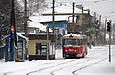 Tatra-T3SU #3064 27-го маршрута на улице Академика Павлова возле Конюшенного переулка