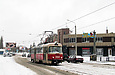 Tatra-T3SU #3064 27-го маршрута на улице Академика Павлова следует по Конюшенному мосту