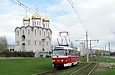 Tatra-T3SUCS #3064 6-го маршрута на Салтовском шоссе возле парка Победы