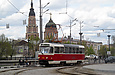 Tatra-T3SUCS #3064 6-го маршрута на площади Сергиевской
