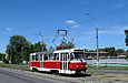 Tatra-T3SUCS #3064 5-го маршрута на улице Морозова между улицами Зерновой и Костычева