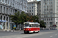 Tatra-T3SUCS #3064 6-го маршрута на Павловской площади напротив улицы Квитки-Основьяненко