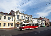 Tatra-T3SUCS #3064 6-го маршрута на Московском проспекте возле площади Фейербаха