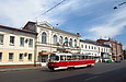 Tatra-T3SUCS #3064 6-го маршрута на Московском проспекте возле площади Фейербаха