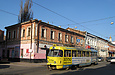 Tatra-T3SU #3066 6-го маршрута на улице Полтавский шлях возле перекрестка с улицей Энгельса