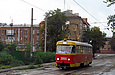 Tatra-T3SU #3066 маршрута 27-Б в Рыбасовском переулке возле Нетеченского бульвара