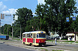 Tatra-T3SU #3066 8-го маршрута на улице Морозова возле улицы Матросова