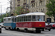 ВТП-4 и Tatra-T3SUCS #3066 на площади Павловской