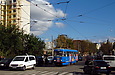 Tatra-T3SUCS #3066 20-го маршрута на улице Большой Панасовской на перекрестке с улицей Евгения Котляра