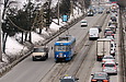 Tatra-T3SUCS #3066 12-го маршрута на Клочковском спуске