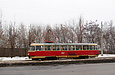 Tatra-T3SU #3067 20-го маршрута на улице Клочковской возле конечной станции "Улица Новгородская"