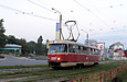 Tatra-T3SU #3067 20-го маршрута на улице Клочковской в районе улицы Ивановской