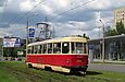 Tatra-T3SU #3067 7-го маршрута на улице Клочковской возле перекрестка с улицей Новгородской