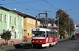 Tatra-T3SUCS #3067 29-го маршрута на улице Гольдберговской в районе улицы Елизаветинской