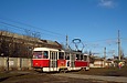 Tatra-T3SUCS #3067 6-го маршрута на улице Академика Павлова в районе перекрестка с Сабуровским переулком