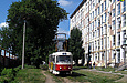 Tatra-T3SUCS #3067 8-го маршрута в Салтовском переулке возле Салтовского шоссе