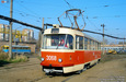 Tatra-T3SU #3068 на территории Октябрьского депо