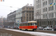 Tatra-T3SU #3068 12-го маршрута на площади Конституции