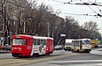 Tatra-T3SU #3068 и #637 27-го маршрута на перекрёстке Московского проспекта и улицы Академика Павлова