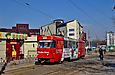 Tatra-T3SU #3068 6-го маршрута на Салтовском шоссе отправился от конечной станции "602-й микрорайон"
