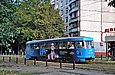 Tatra-T3SU #3068 6-го маршрута на Салтовском шоссе отправился от конечной станции "602 микрорайон"