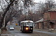 Tatra-T3SU #3068 27-го маршрута в Рыбасовском переулке возле Нетеченского бульвара