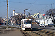 Tatra-T3SU #3068 6-го маршрута на площади Ирины Бугримовой возле Красношкольной набережной