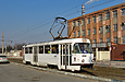 Tatra-T3SU #3068 6-го маршрута на Салтовском шоссе в районе 8-го хлебозавода