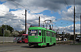 Tatra-T3SU #3068 6-го маршрута на улице Академика Павлова возле Сабуровой Дачи