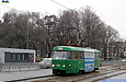 Tatra-T3SU #3068 8-го маршрута на Московском проспекте возле универмага "Харьков"