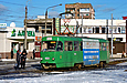 Tatra-T3SU #3068 6-го маршрута на конечной станции "602 микрорайон"