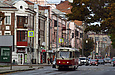 Tatra-T3SUCS #3068 29-го маршрута на улице Молочной в районе перекрестка с улицей Плехановской