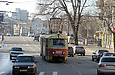 Tatra-T3SU #3069 6-го маршрута на Московском проспекте за перекрестком с Красношкольной набережной