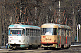 Tatra-T3SU #309 и #3069 12-го маршрута на проспекте Правды