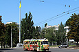 Tatra-T3SU #3069 12-го маршрута на проспекте Правды напротив улицы Галана