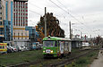 Tatra-T3SU #3069 27-го маршрута на улице Академика Павлова в районе одноименной станции метро