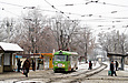 Tatra-T3SU #3069 27-го маршрута на улице Октябрьской Революции возле улицы Кривомазова