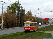 Tatra-T3SU #3070 20-го маршрута во 2-м Панасовском проезде в районе улицы 8-го Марта