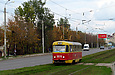 Tatra-T3SU #3070 20-го маршрута во 2-м Панасовском проезде в районе улицы 8-го Марта