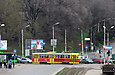 Tatra-T3SU #3070 20-го маршрута на улице Клочковской возле спуска Пассионарии