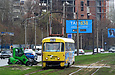 Tatra-T3SU #3070 20-го маршрута на улице Клочковской возле Сосновой Горки