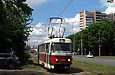 Т3-ВПСт #3070 8-го маршрута на проспекте Героев Сталинграда в районе улицы Троллейбусной