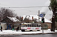 T3-ВПСт #3070 8-го маршрута на Салтовском шоссе возле перекрестка с проспектом Льва Ландау