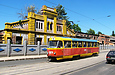 Tatra-T3SU #3074 6-го маршрута на улице Котлова при подъезде к остановке "Панасовка" ("ДК Железнодорожников")
