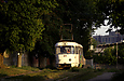 Tatra-T3SU #3074 6-го маршрута в Салтовском переулке