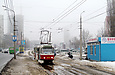 Tatra-T3SU #3074 20-го маршрута на улице Клочковской возле улицы Близнюковской