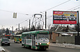 Tatra-T3SU #3074 28-го маршрута на улице Веринской возле улицы Тюринской